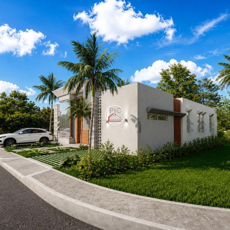 Corner-Lot Villa For Sale — Sosúa Ocean Village, North Coast, Dominican Republic                                              Flexible Financing | Under Construction Now