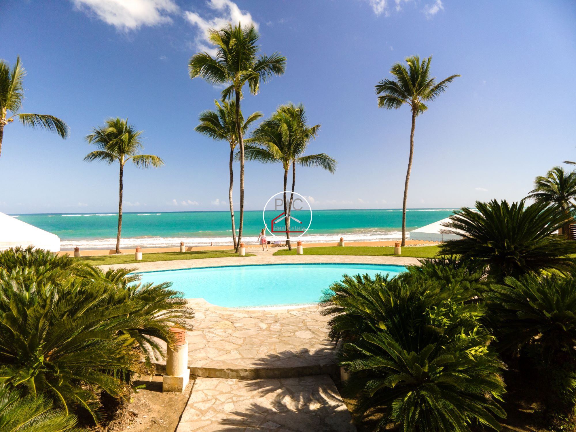 EXCLUSIVE BEACHFRONT CONDOMINIUM — Cabarete Bay, North Coast – One of Cabarete’s Most Prestigious Gated Communities
