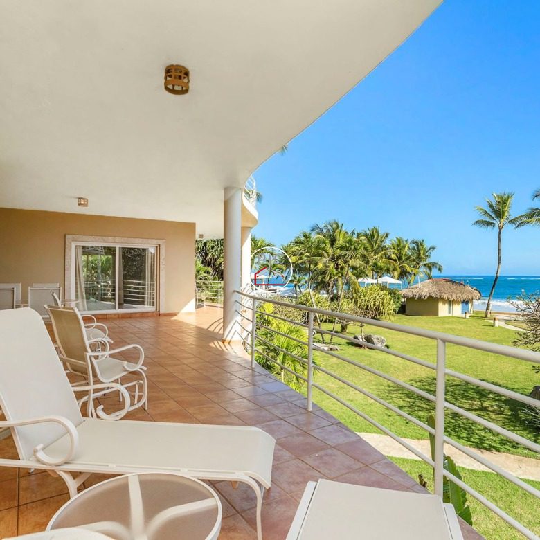 EXCLUSIVE BEACHFRONT CONDOMINIUM — Cabarete Bay, North Coast – One of Cabarete’s Most Prestigious Gated Communities