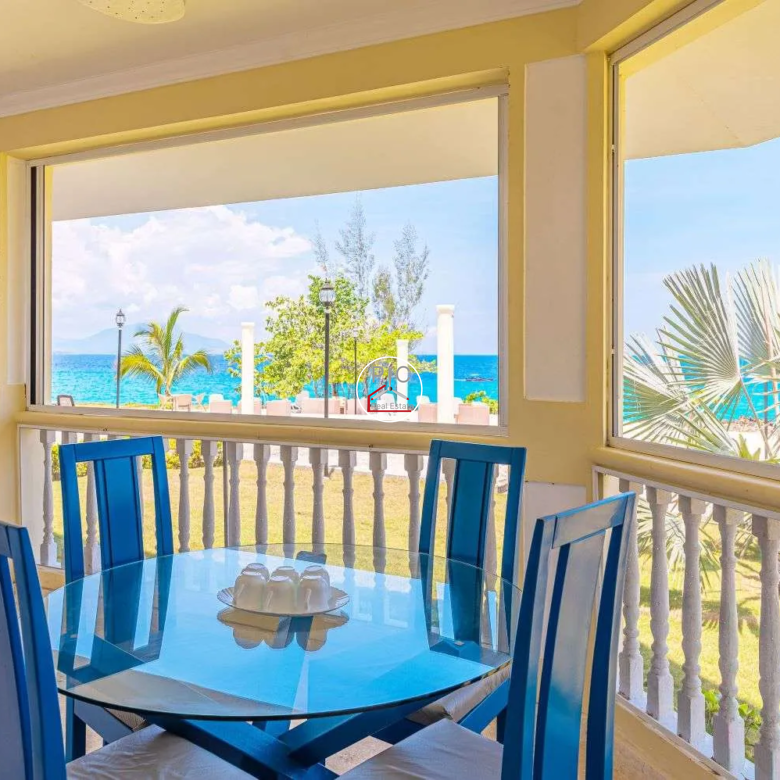 Oceanfront Ground-Floor Apartment — Beachfront Living | Infinity Pool | Gated Community