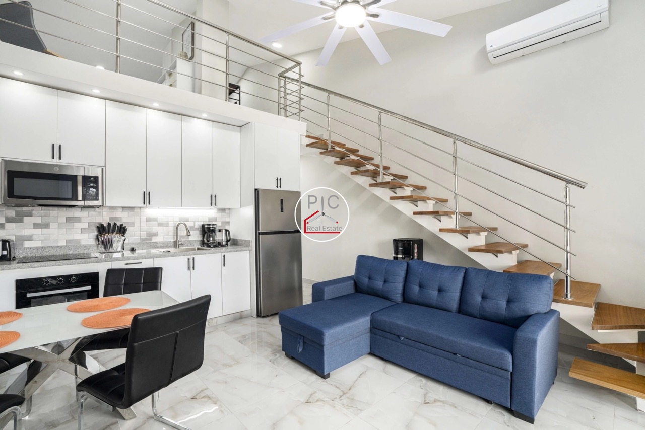 2-Bedroom Loft Apartment — Fully Furnished | Completed 2024 | Walking Distance to Sosúa Town